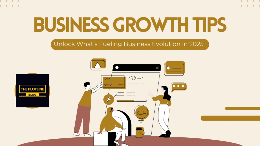 infographic showing the 3 key forces driving business change in 2025